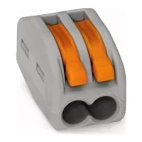 Клеммная колодка с нажимным рычагом на 2 провода 222-412 Wago