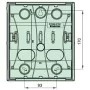 Щит розподільний MIP12108 накладний IP40 8мод. (1x8) Mini Pragma Schneider Electric