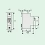 Автоматичний вимикач 2A 6kA 1 полюс тип C PL6-C2/1 Eaton (Moeller)