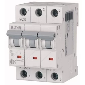 Автоматичний вимикач 25A 4,5kA 3 полюса тип C HL-C25/3 Eaton (Moeller)