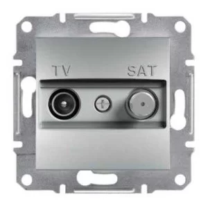 Механізм розетки TV/SAT индивидуальной алюміній EPH3400461 Schneider Electric Asfora