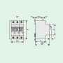 Автоматический выключатель 16A 6kA 3 полюса тип D PL6-D16/3 Eaton (Moeller)
