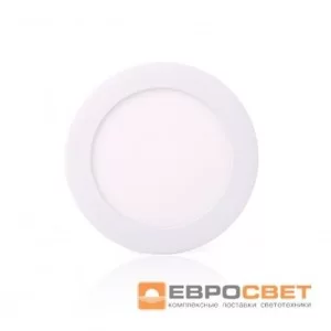 Светодиодный врезной светильник 39178 LED-R-150-9 9W 4200К IP20 Евросвет