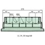 Щит розподільний MIP22312S вмонтований IP40 36мод. (3x12) Mini Pragma Schneider Electric