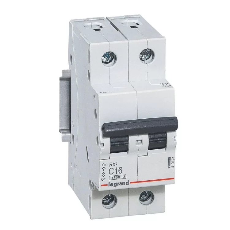 Автоматичний вимикач RX³ 4,5кА 50А 2п C, Legrand
