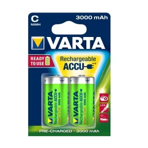 Акумуляторні батарейки Varta ACCU C 3000mAh (блістер 2шт)