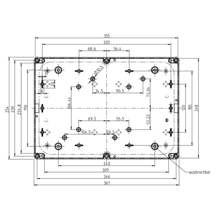 Коробка распределительная Spelsberg PS 3625-11-to IP66 с гладкими стенками відгуки - зображення 5