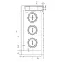 Коробка распределительная Spelsberg PC 1313-10-m (9хM20/25 2хM20 1хM25/32) IP66