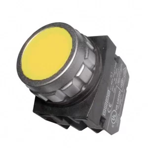 Натискна кнопка EMAS H102DS (1НО+1НЗ) жовта 