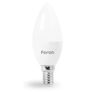 Светодиодная лампа свеча C37 Feron LB-197 7Вт 4000К Е14