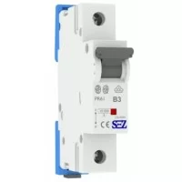 Однополюсний автомат SEZ 61 B 3 А (PR61B3А)