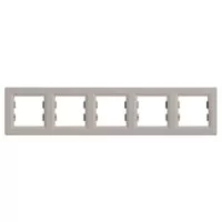 Рамка 5 постів бронза горизонтальна EPH5800569 Schneider Electric Asfora
