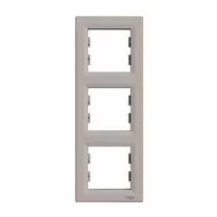 Рамка 3 пост бронза вертикальний EPH5810369 Schneider Electric Asfora