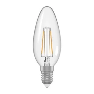 Світлодіодна лампа Едісона Filament A-LC-1388 LC-32/4F свічка E14 5W 4000K 220V Electrum