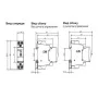 Контактор ESC225 25A 2НО 230V 1м Hager