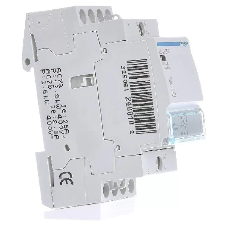 в продаже Модульный контактор ESC325S (25A, 3НО, 230В) Hager - фото 3