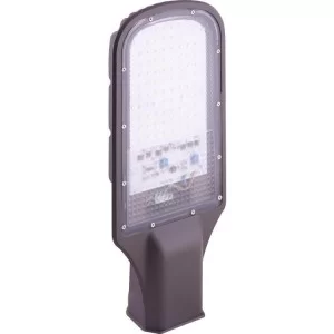 Светодиодный консольный светильник e.LED.street.eco.50.4500 50W 4500К прямоугольный серый IP66 l0820007 ENEXT
