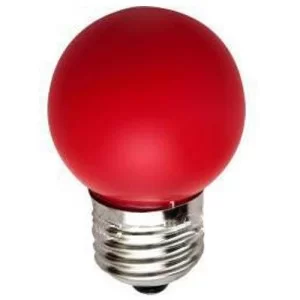 Світлодіодна лампа 4585 LB-37 G45 E27 1W красный 220V Feron