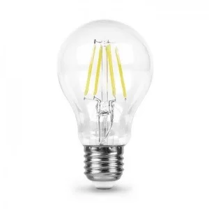 Світлодіодна лампа Едісона Filament 6485 LB-63 A60 8W E27 4000K 220V Feron