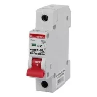 Автоматичний вимикач 2A 6kA 1 полюс тип D e.mcb.pro.60.1.D2 p0710002 E.NEXT