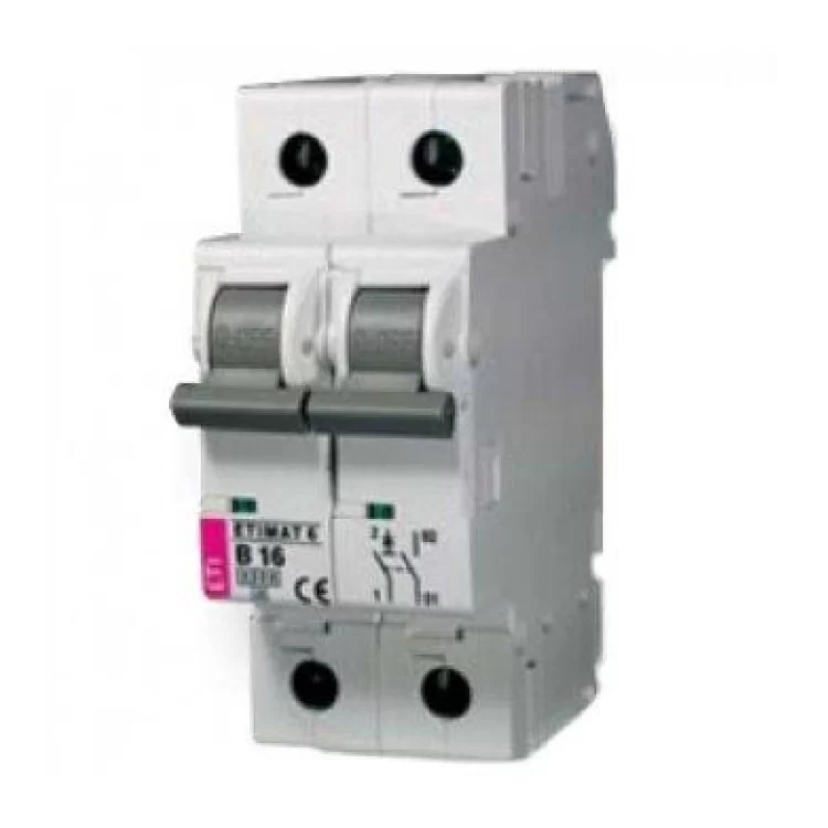 Автоматичний вимикач ETIMAT 6 2p С 25А