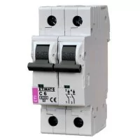 Автоматичний вимикач ETIMAT 6 2p С 63А