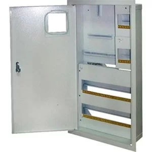 Шафа для електролічильника металева на 36 модулів e.mbox.stand.w.f3.36.z вмонтований IP30 s0100030 E.NEXT