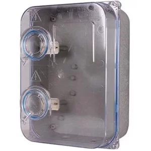 Шафа для електролічильника пластикова на 8 модулів e.mbox.stand.plastic.n.f3.прозр. накладний IP54 s0110004 E.NEXT