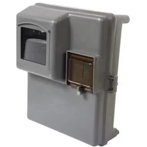 Шкаф для электросчетчика пластиковий навесной КДЕ-1 под однофазный счетчик IP54 s0110008 E.NEXT