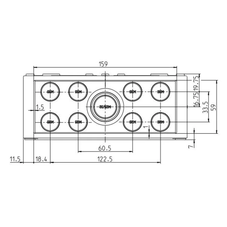 продаємо Коробка распределительная Spelsberg PC 1818-9-m (24-M20 2-M25/32 2-M32/40) в Україні - фото 4