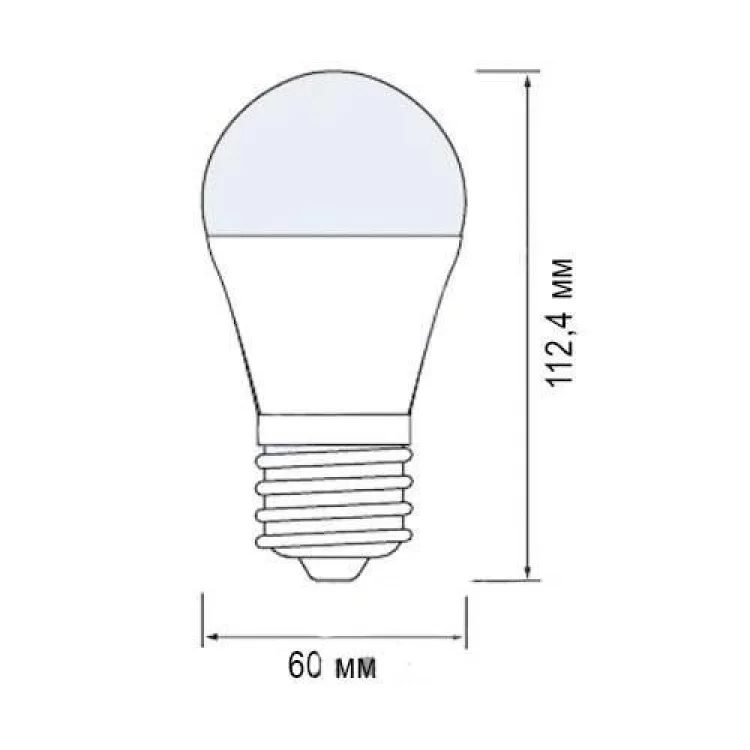 Лампа светодиодная диммируемая 10W Е27 6400К Horoz 001-021-00101 цена 100грн - фотография 2
