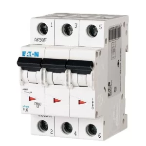 Автоматический выключатель PL6-C25/3 25А 3п. Eaton (286603)