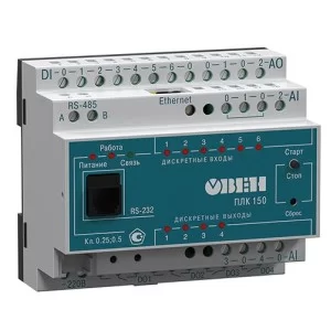 Контроллер свободнопрограммируемый ПЛК-150-220.И-Л ОВЕН