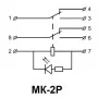 Реле электромагнитное MK2P (AC220) АскоУкрем