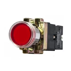 Кнопка XB2-BW3471 1NC красная с подсветкой АскоУкрем
