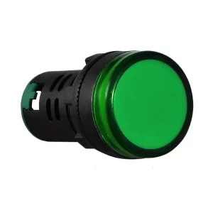 Світлосигнальна арматура AD22-22DS зелена 220V DC АскоУкрем