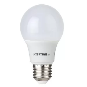 Светодиодная лампа LED 10Вт, E27, 220В, INTERTOOL LL-0014