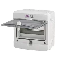 Щит распределительный 8 модулей внешний ECH-8G IP65 ETI 1101061