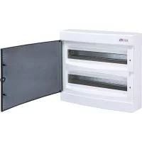 Зовнішній модульний щит ETI 001101081 ECT 2x18PT 36 М з прозорими дверцятами