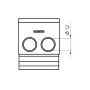 Розподільний блок ETI 001102410 EDBM-1/N (160А 1x4-50; 3x2.5-25; 4x2.5-16)