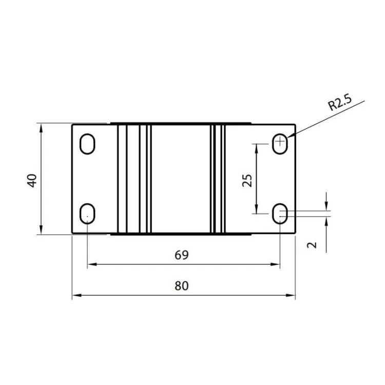 Розподільний блок ETI 001102425 EDBM-8 (192А 1x4-70; 2x4-35; 3x2.5-25) характеристики - фотографія 7
