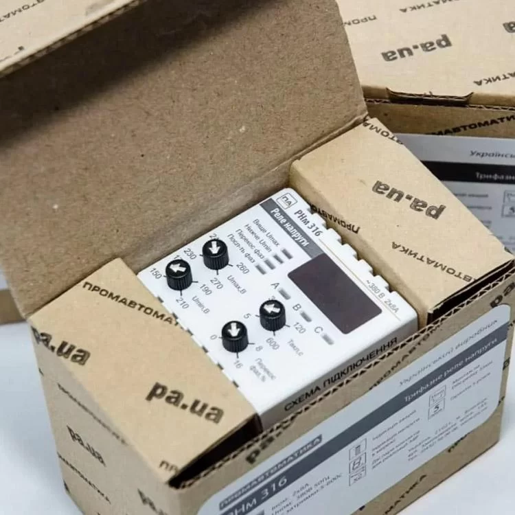 в продажу Реле напруги Промавтоматика 16А DIN РНм 316 - фото 3