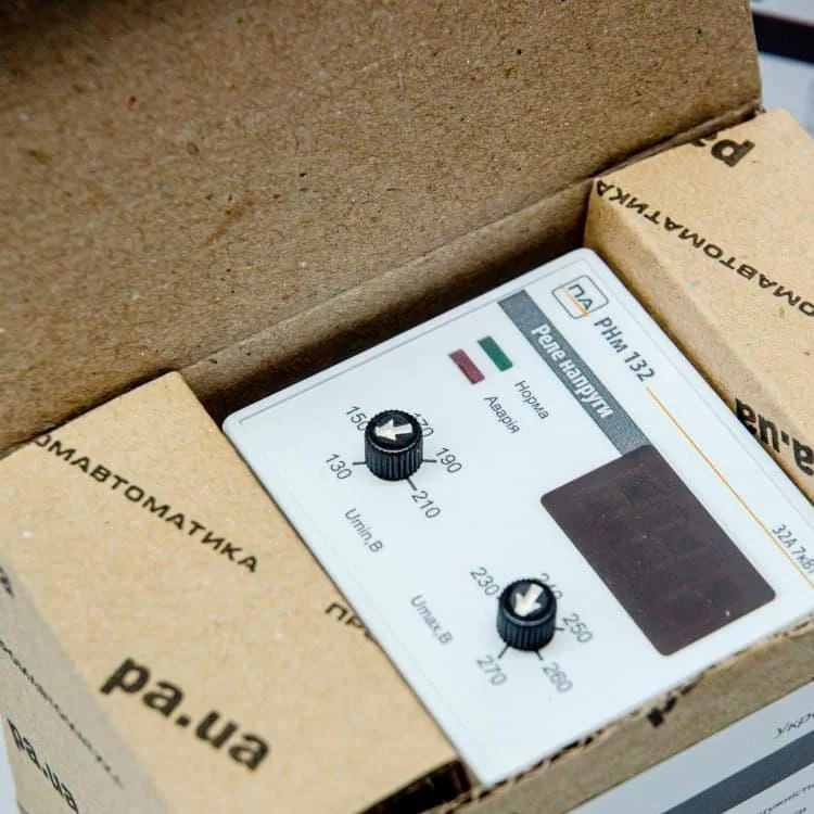продаем Реле напряжения Промавтоматика 32А DIN РНм 132 в Украине - фото 4
