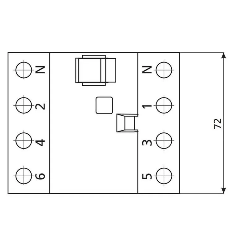 в продаже УЗО ETI 002063145 EFI-4 80/0.1 тип AC (10kA) - фото 3