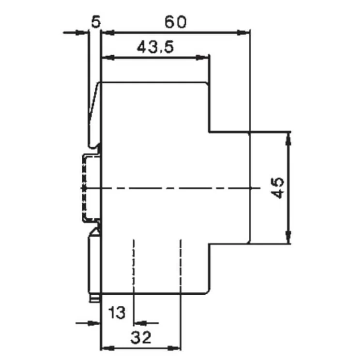 в продаже Контактор ETI 002463502 R 25-20 230V AC 25A (AC1) - фото 3