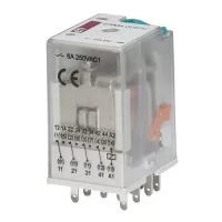 Реле електромеханічне ERM4-24 DC 4p 24VDC ЕТI
