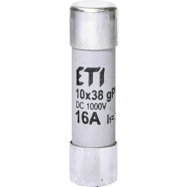 Предохранитель ETI 002625081 CH 10x38 gPV 16A 1000V (30kA)