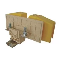 Клемма силовая на DIN-рейку (бежевая) VSU-120 ETI