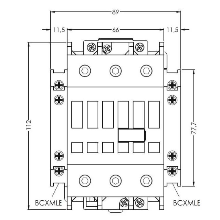 Контактор ETI CEM 65.11/AC230V - фото 11