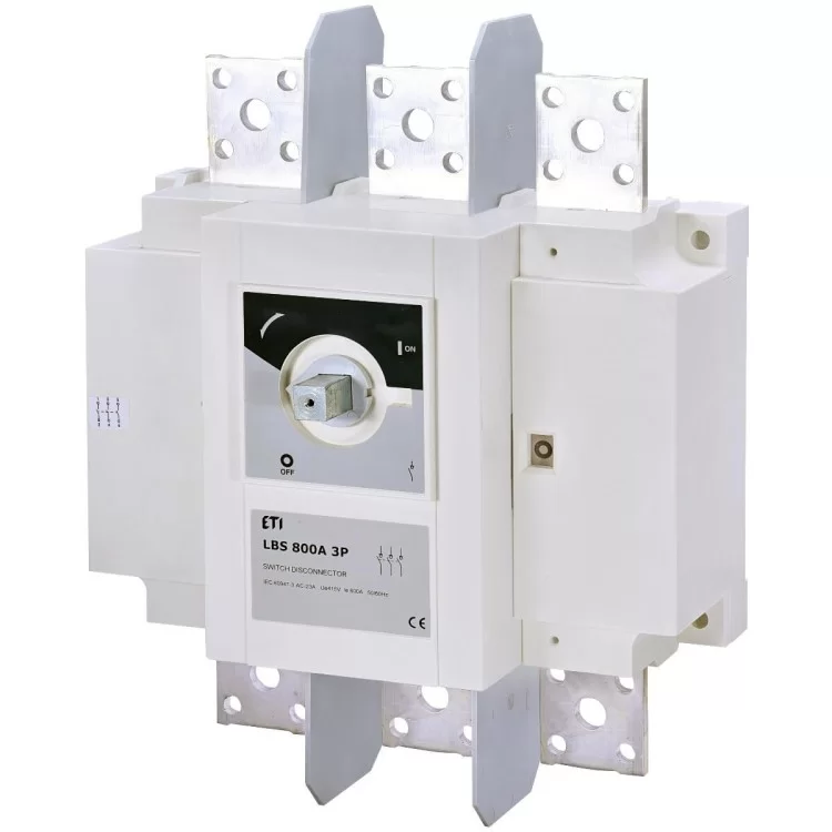 Вимикач навантаження ETI 004661454 LBS 3P 800 («1-0» 800А) Вимикач навантаження ETI 004661454 LBS 3P 800 («1-0» 800А)